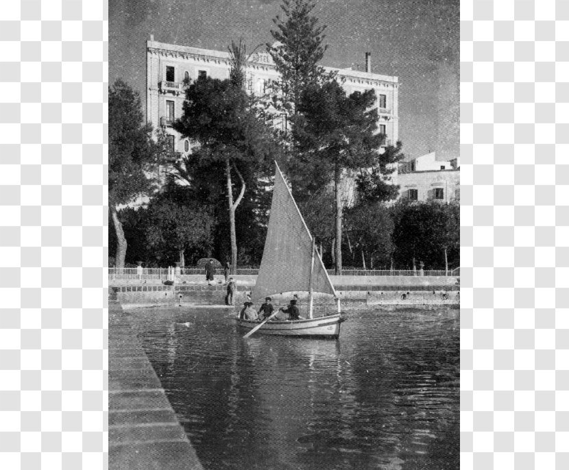 Fountain Of Arethusa Scow Sailing Ship South Italy - Casina Di Macchia Madama Transparent PNG