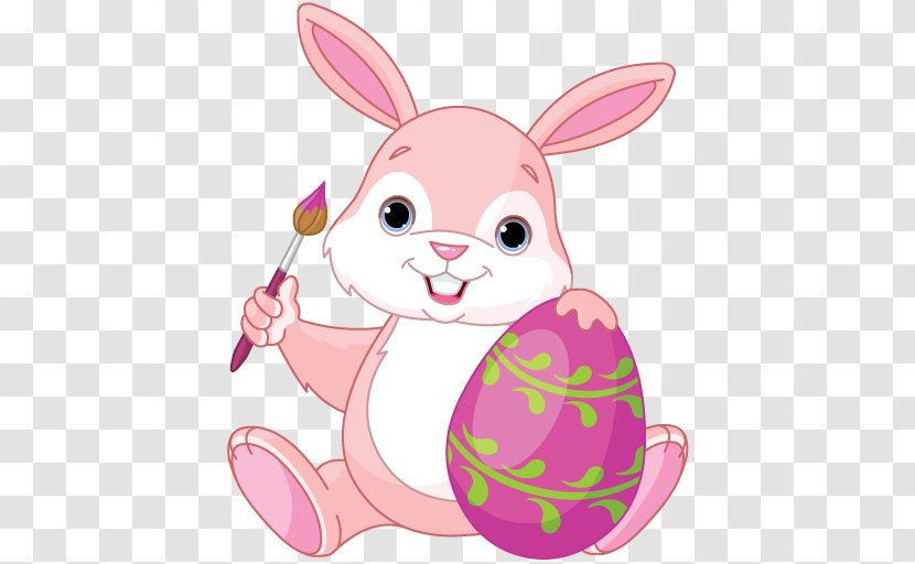 Easter Bunny Egg Royalty-free Clip Art - Whiskers Transparent PNG