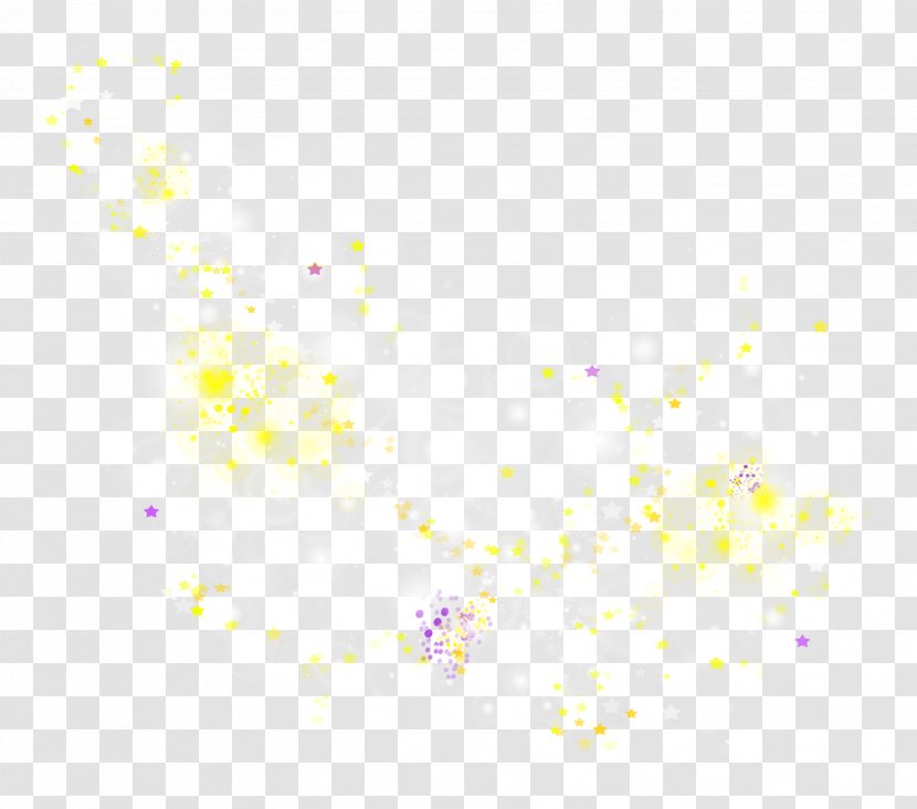 Desktop Wallpaper Petal Sky Pattern - Purple - Color Creative Star Transparent PNG