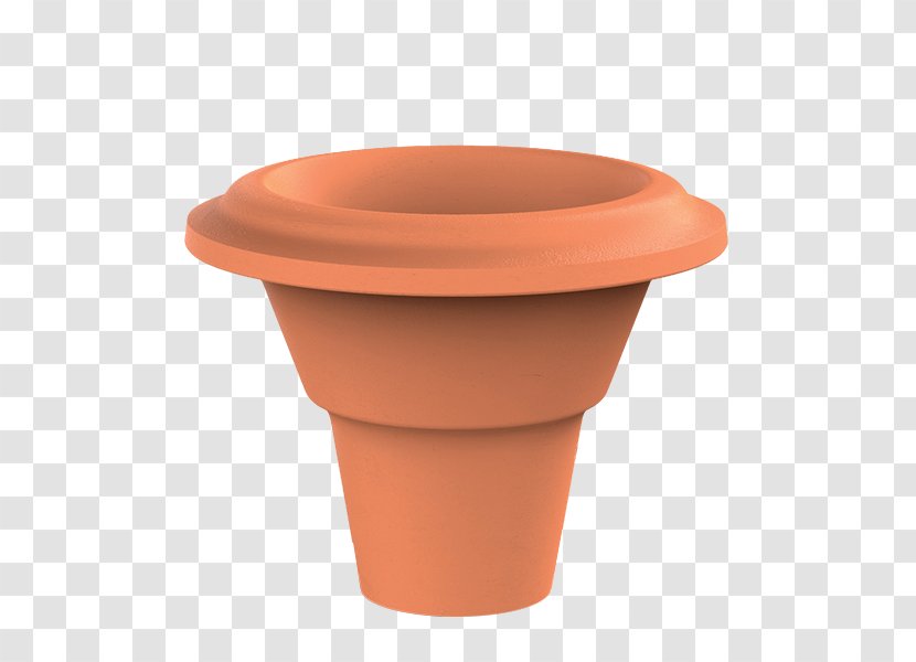 Flowerpot - Orange - Design Transparent PNG