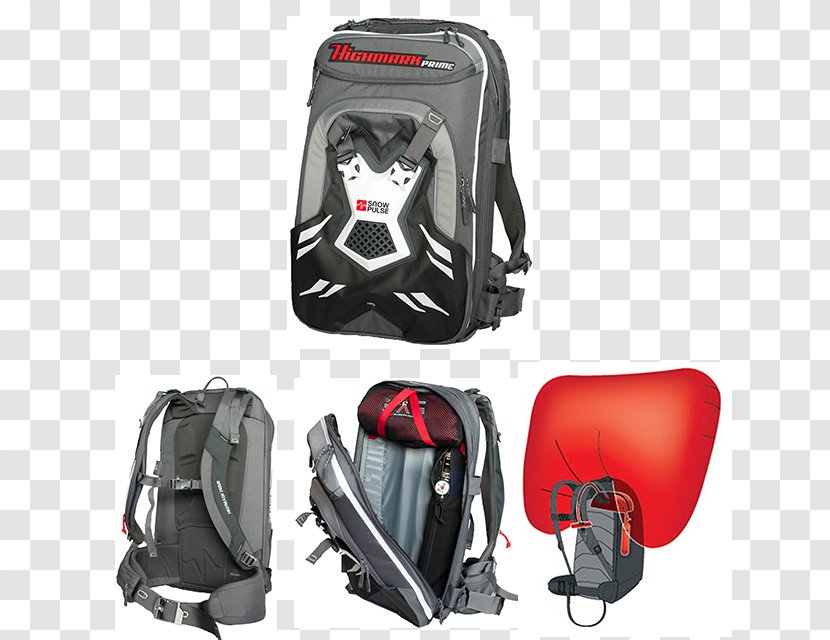Lawine-airbag Backpack Whistler Brand - Red Transparent PNG