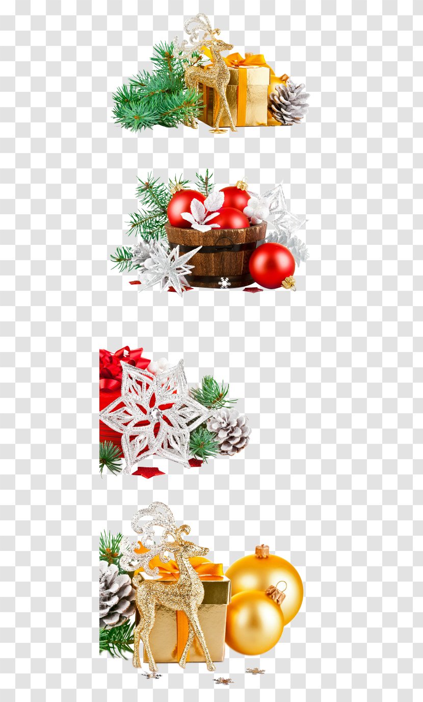 Christmas Ornament Santa Claus Decoration - Jingle Bell Transparent PNG