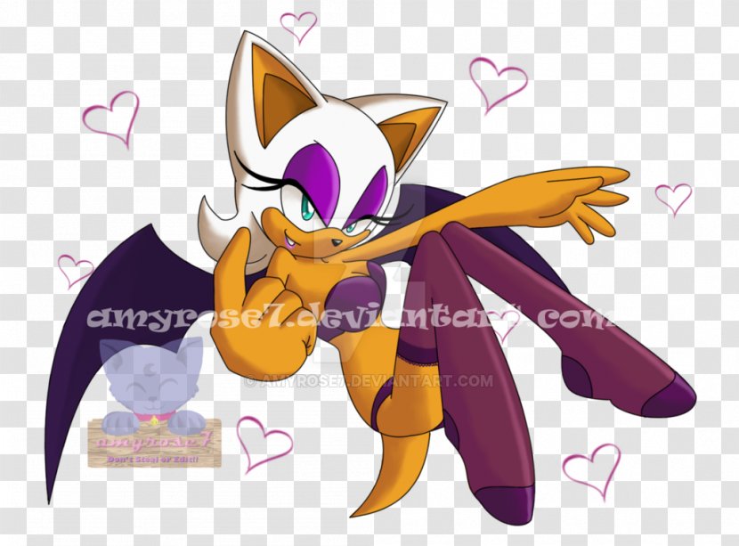 Rouge The Bat Amy Rose Shadow Hedgehog Tails Infant Transparent PNG