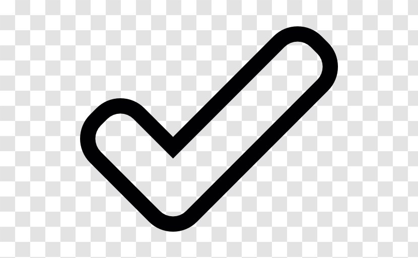 Check Mark Checkbox - Heart - Area Transparent PNG