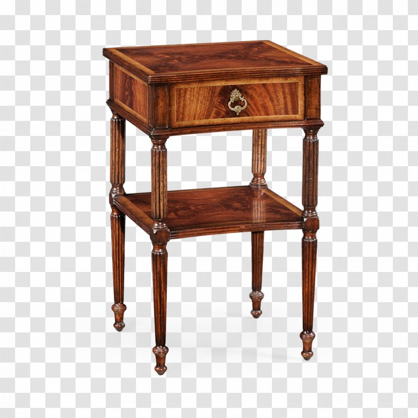 Bedside Tables Furniture Sheraton Style Chiffonier - Mahogany - Wood Bord Transparent PNG