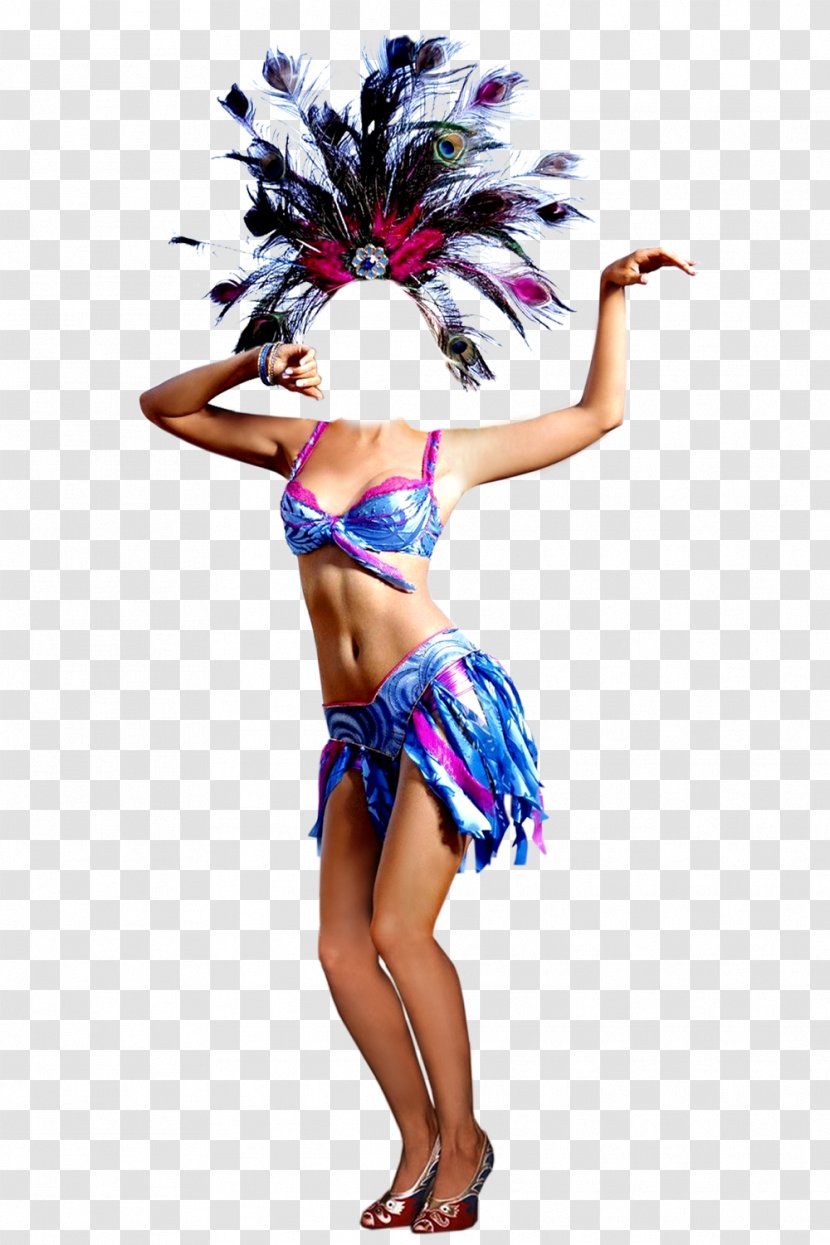 Brazilian Carnival Costume Broadcaster - Showman - Legs Transparent PNG