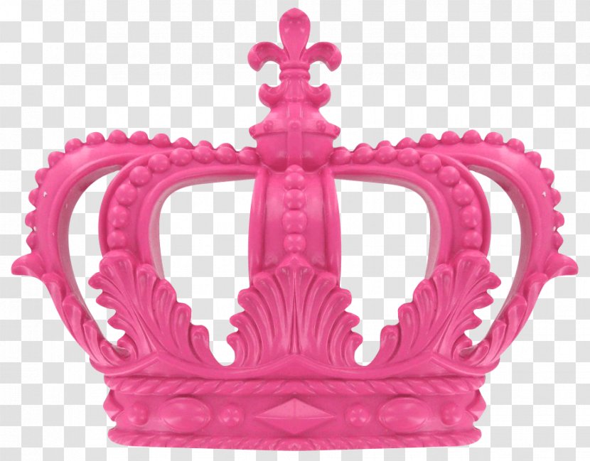 Crown Tiara Pink Prince - Magenta Transparent PNG