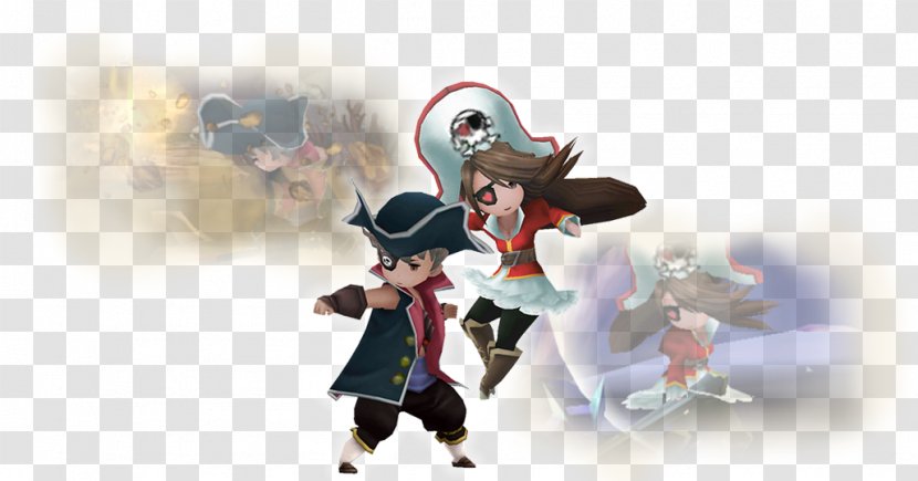 Bravely Default Second: End Layer Final Fantasy: The 4 Heroes Of Light Role-playing Game Video - Pirates Elements Transparent PNG