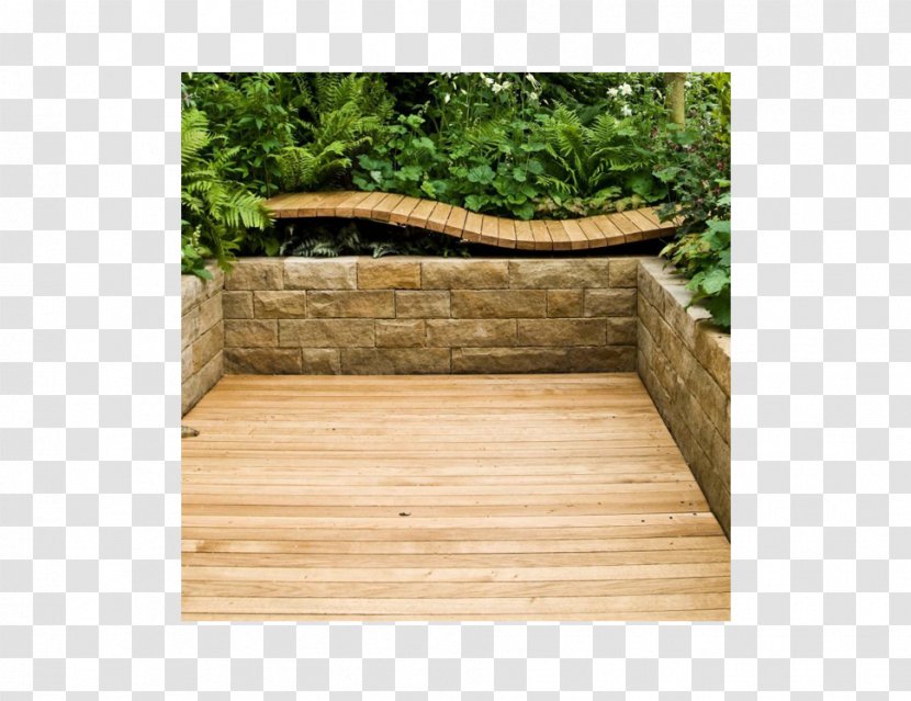 Hardwood Deck Wood Stain Wall - Landscaping Transparent PNG
