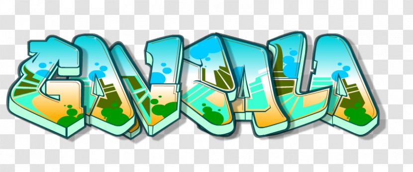 Logo Art Brand Font - Graffiti Wall Transparent PNG