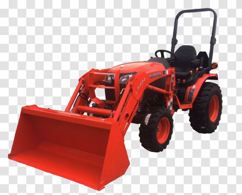 Tractor Heavy Machinery Kubota Loader - Backhoe Transparent PNG