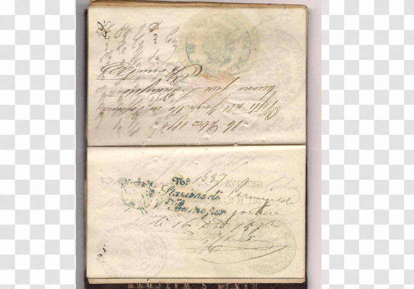 United States Passport Travel Document First World War - Passports Transparent PNG