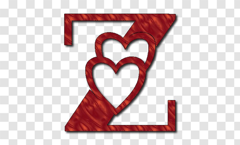 Love Letter Font - Heart Transparent PNG