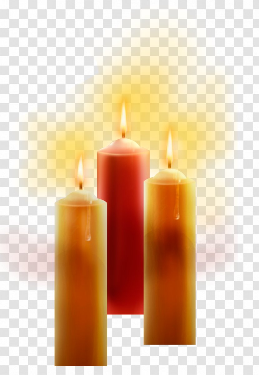 Candle Clip Art - Christmas - Candles Transparent PNG