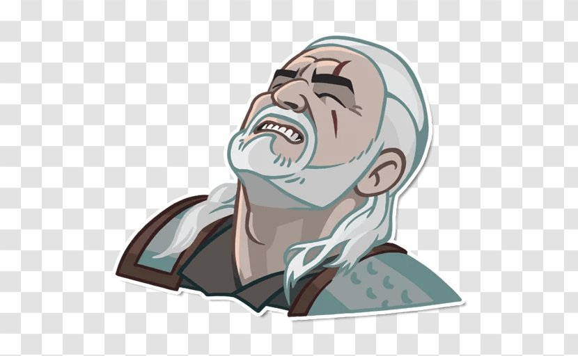 The Witcher 3: Wild Hunt Geralt Of Rivia Telegram Sticker - Joint Transparent PNG