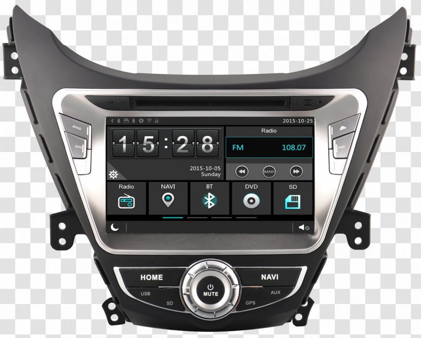 2011 Hyundai Elantra Car Santa Fe Ix35 - Multimedia Transparent PNG