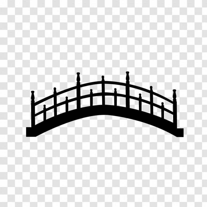 Silhouette Bridge - Rectangle Transparent PNG