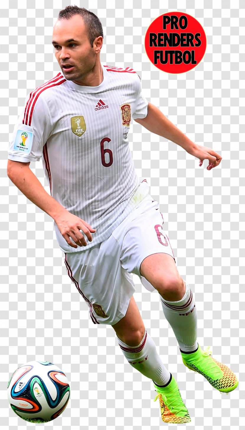 Frank Pallone Team Sport Football Tournament - Andres Iniesta Transparent PNG