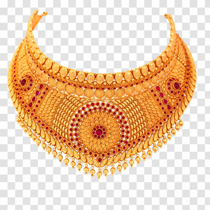 Earring Jewellery Necklace Gold Abiraame Jewellers - Clothing Accessories - Jewelry Transparent PNG