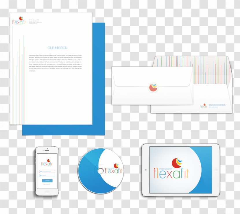 Brand Logo - Diagram - Stationary Mock Up Design Transparent PNG