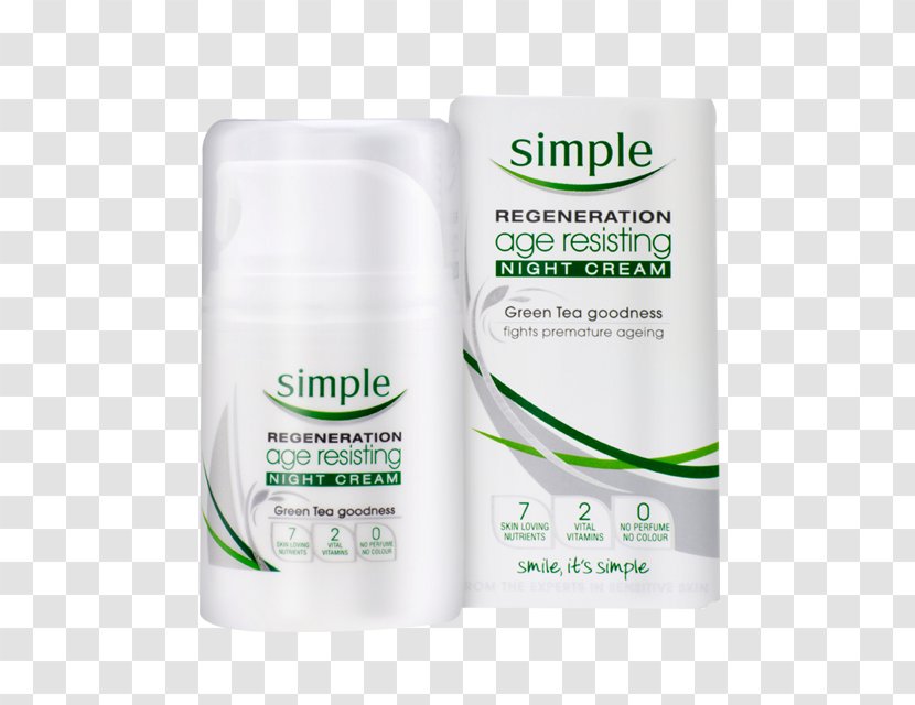 Anti-aging Cream Lotion Simple Skincare - Life Extension - Moisturizer Transparent PNG