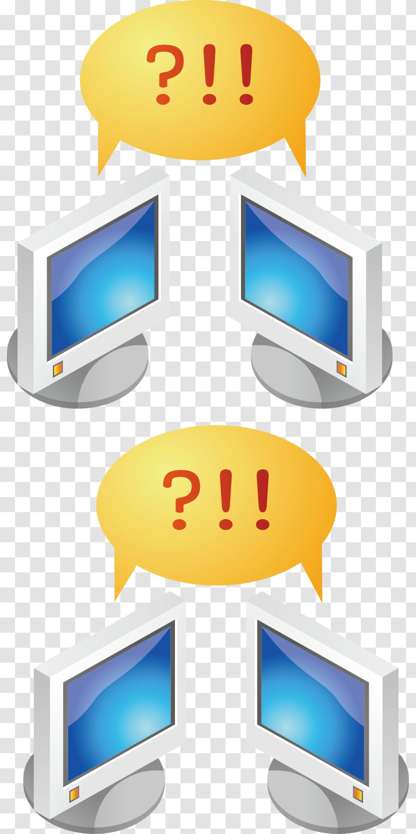 Computer Monitor Desktop Icon - Technology - Creative Transparent PNG
