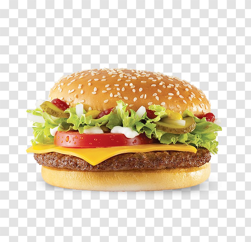 McDonald's Cheeseburger Hamburger Quarter Pounder Big N' Tasty - Ham And Cheese Sandwich - Mcdonalds Transparent PNG