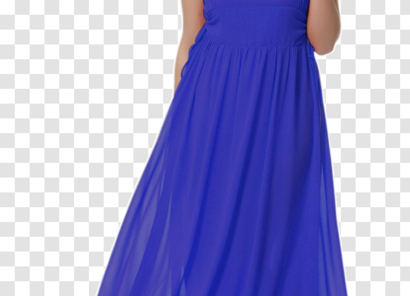 Cocktail Dress Satin Electric Blue Gown - Day - Evening Transparent PNG