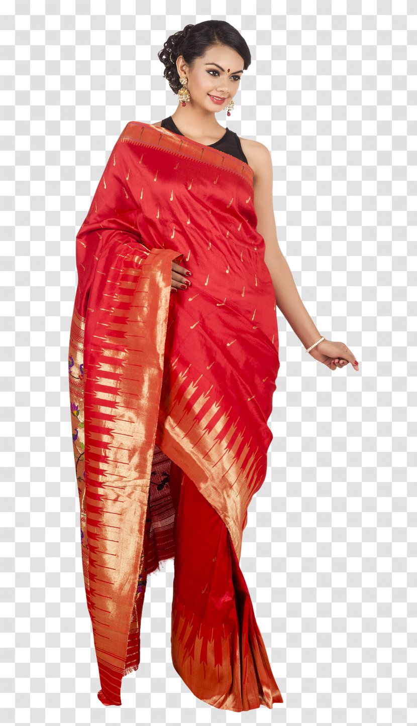 Wedding Sari - Frame - Saree Transparent PNG