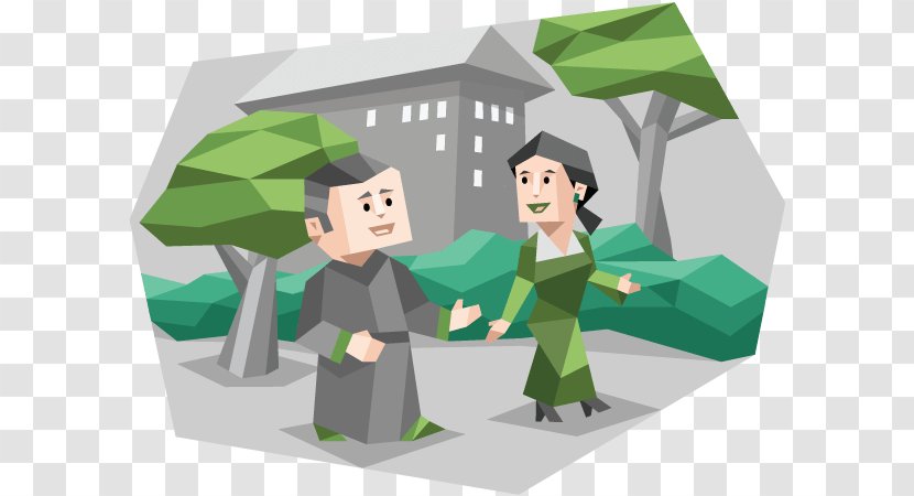 Illustration Human Behavior Cartoon Product Design - Google Play - Great Salespeople Build Relationships Transparent PNG