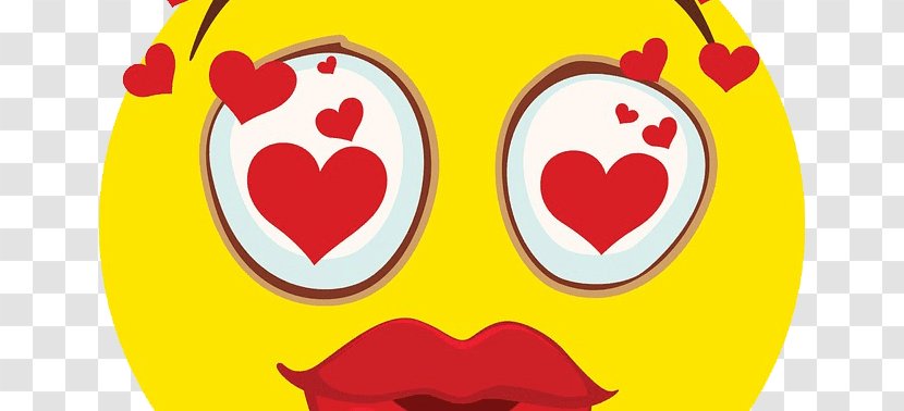 Emoji Smiley Emoticon Heart Love Transparent PNG