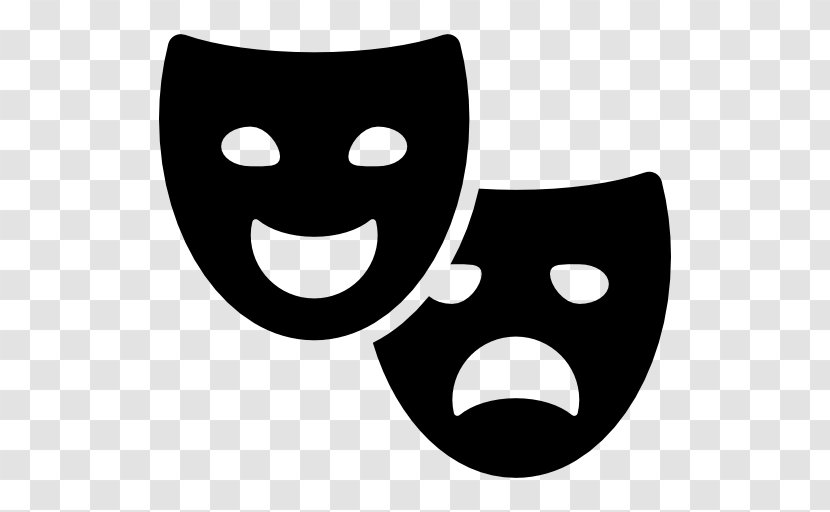 Musical Theatre Mask - Watercolor Transparent PNG