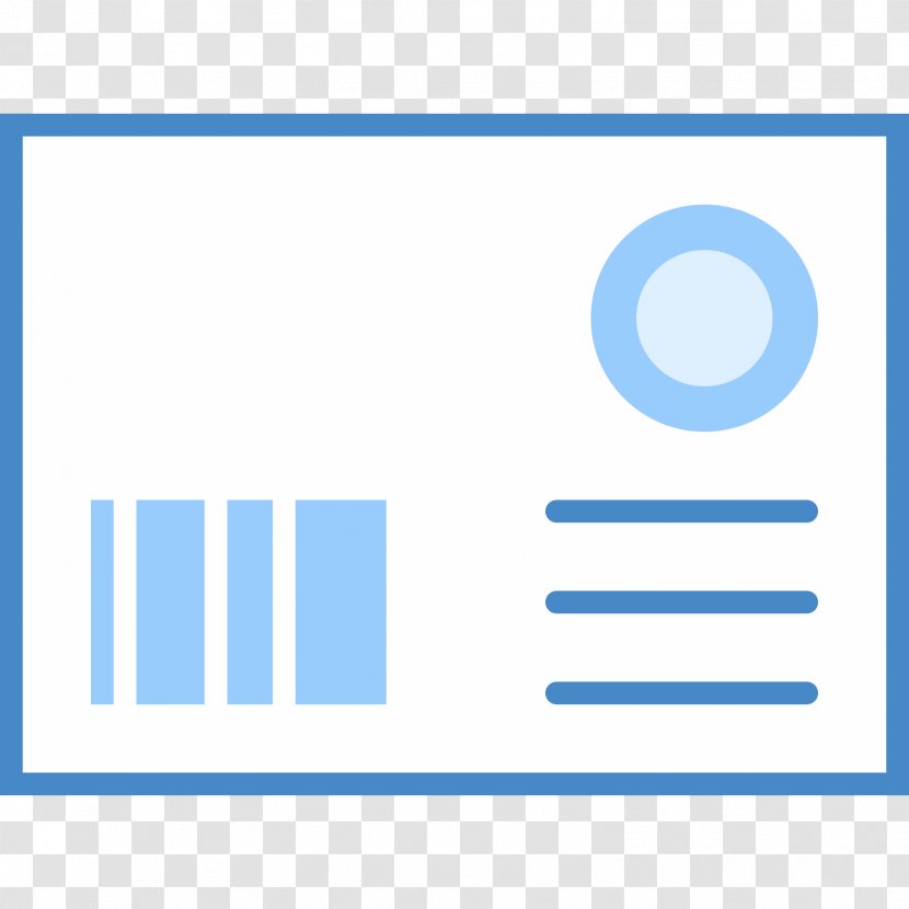 Barcode Scanners Label - Blue - Postman Transparent PNG