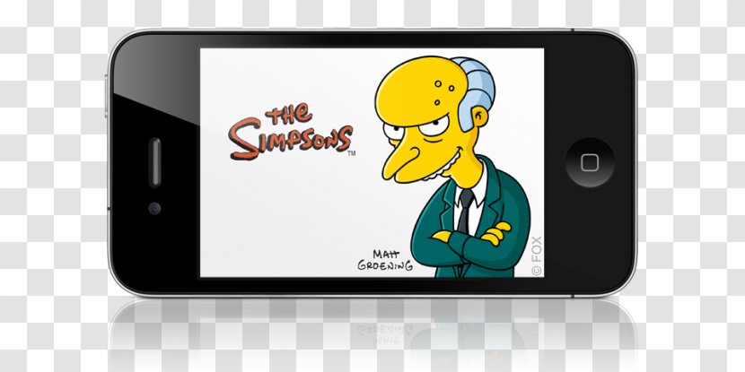 Homer Simpson D'oh! D'oh-in' In The Wind Television Film - Communication - Mr. Burns Transparent PNG