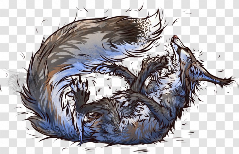 Canidae Dragon Dog Sketch Transparent PNG