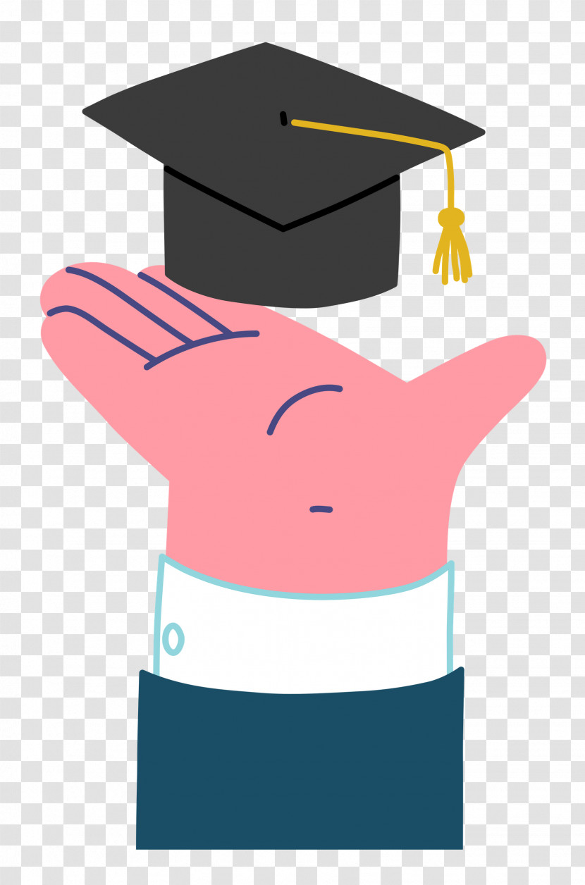 Cartoon Painting Drawing Graduation Ceremony Watercolor Painting Transparent PNG