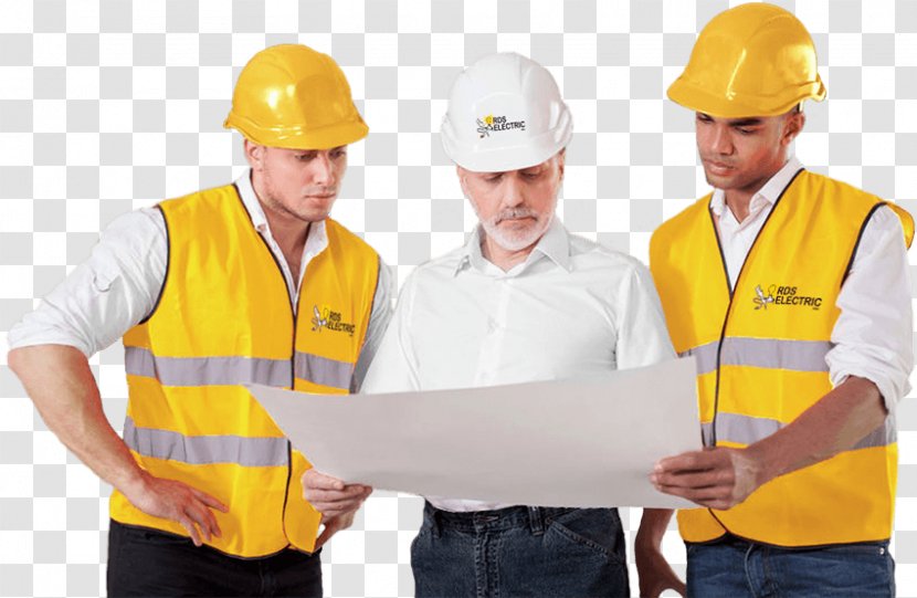 Construction Worker Hard Hats Foreman Quantity Surveyor Structural Engineer - Job Transparent PNG