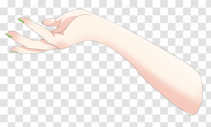 Nail Cosmetics Manicure Hand Thumb - Cartoon - Arm Transparent PNG