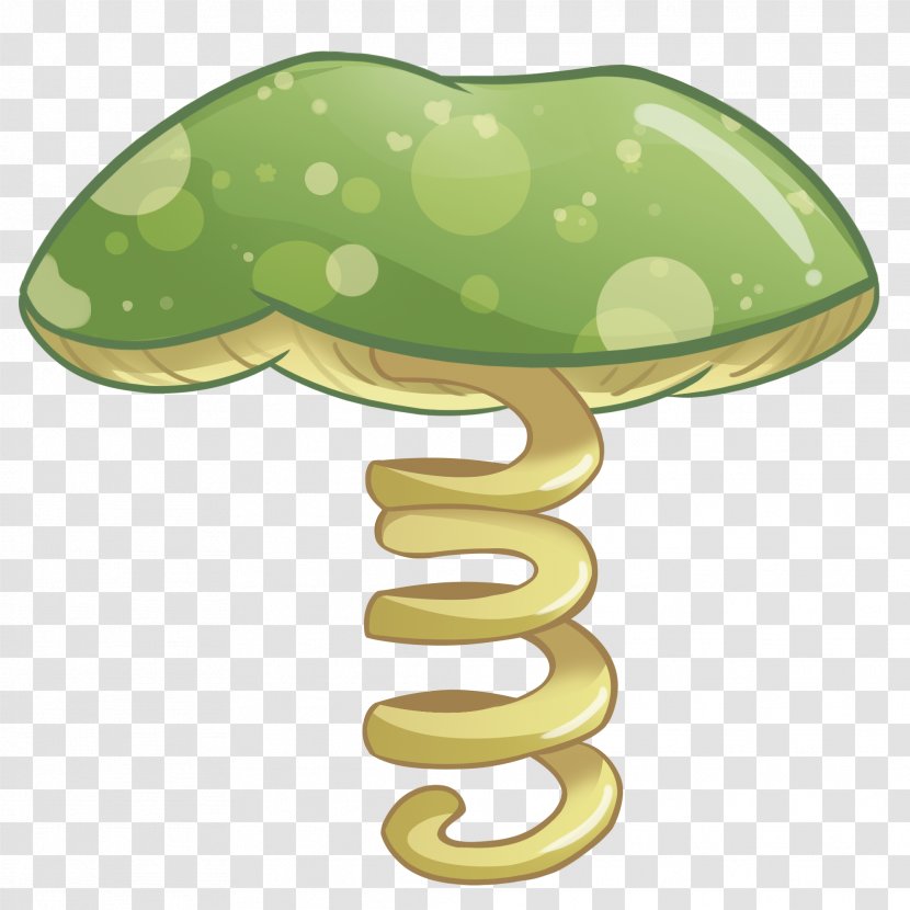 Reptile Green - Colored Mushrooms Transparent PNG