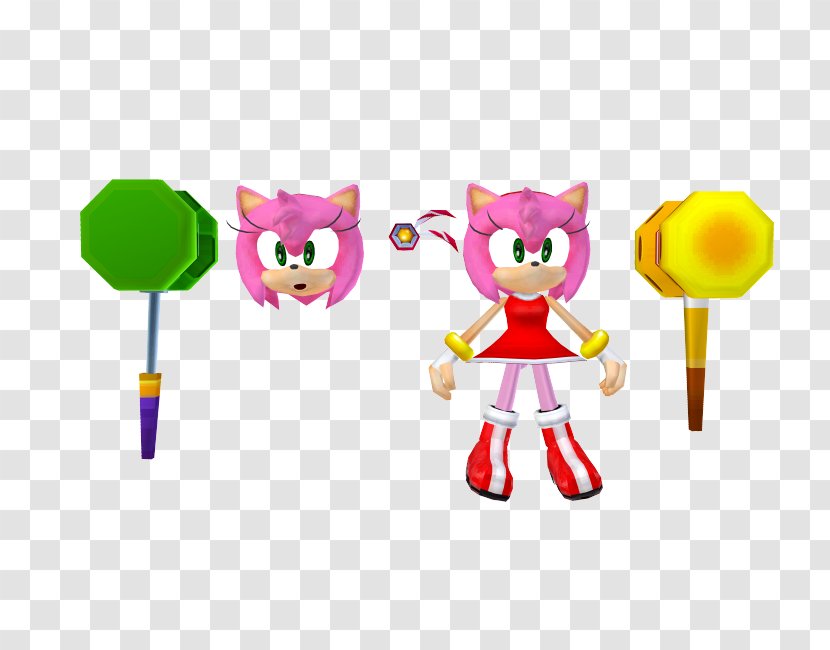 Sonic Adventure 2 Amy Rose R The Hedgehog - Cartoon - Director Cut Transparent PNG