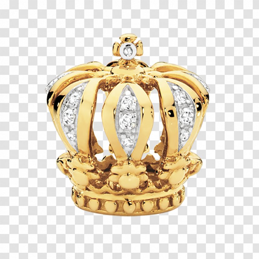Gold Diamond Jewellery Michael Hill Jeweller Charm Bracelet - Gift - Silver Crown Transparent PNG
