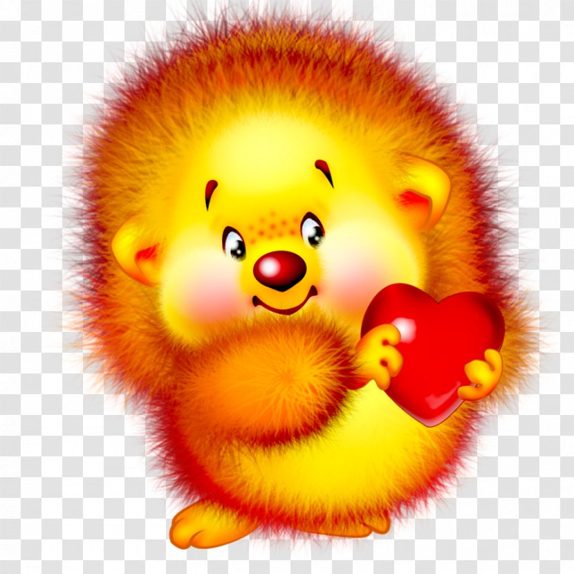 European Hedgehog Heart Drawing Smiley - Cartoon Transparent PNG