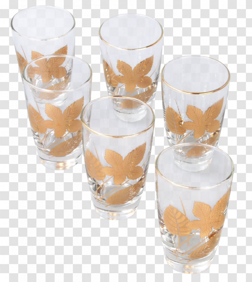 Highball Glass Old Fashioned Drink - Alcoholic Beverages - Gold Drinking Glasses Transparent PNG