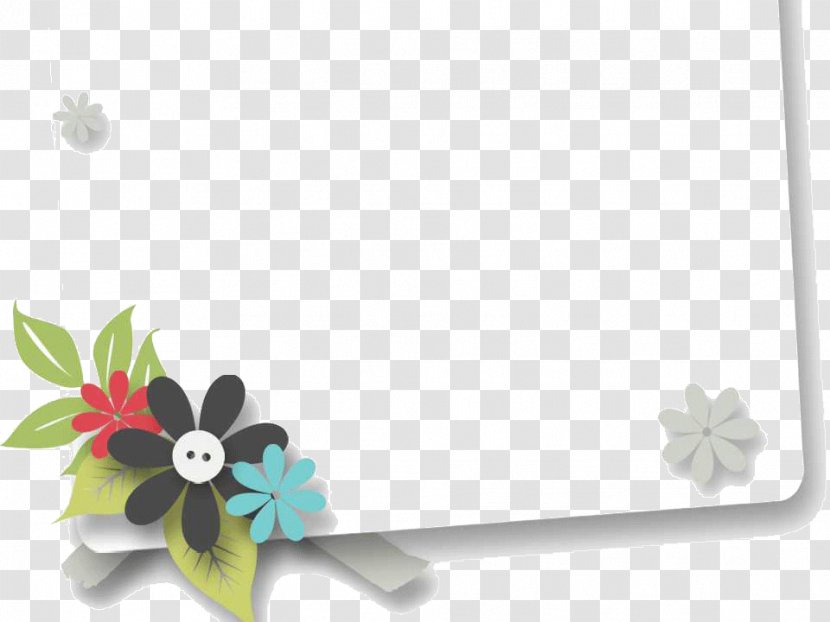 Collage Pattern - Petal - Elegant Flowers Ppt Template Transparent PNG