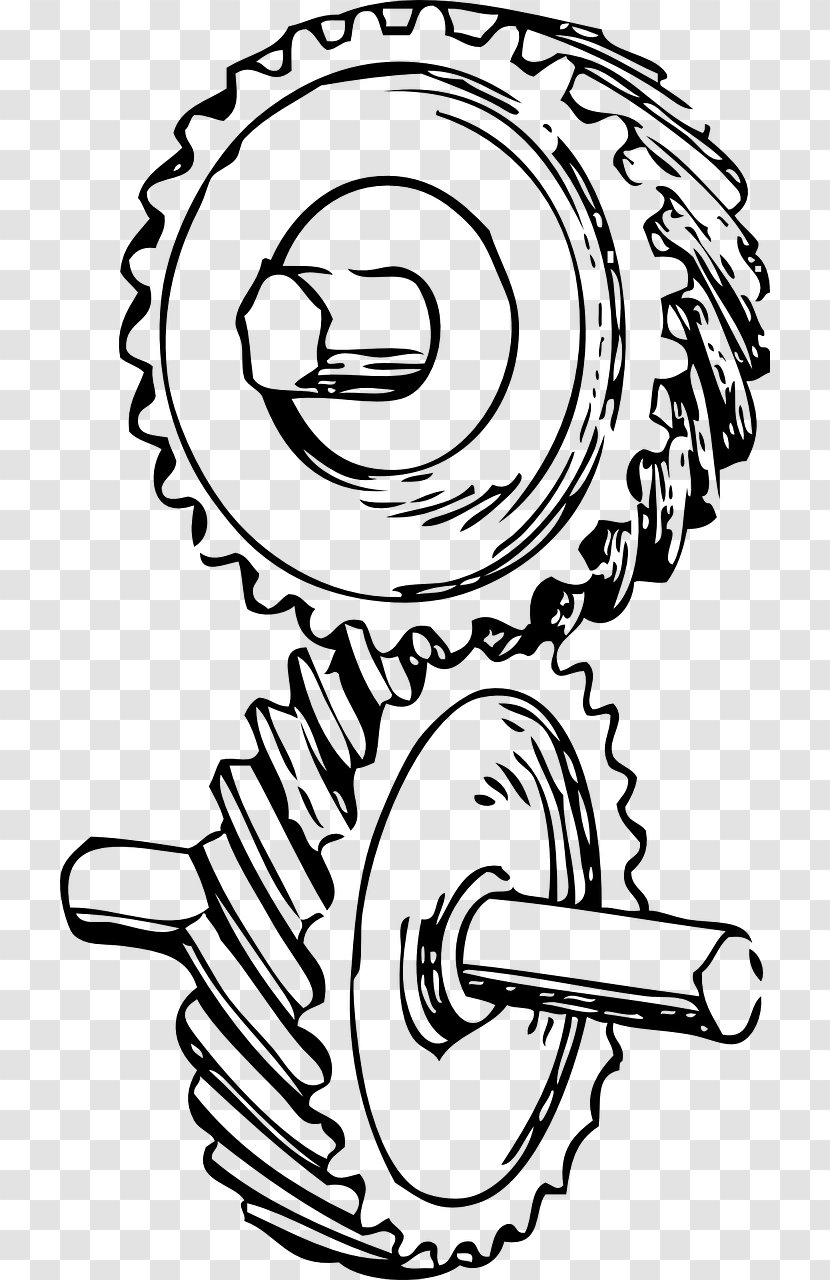 Mechanical Engineering Gear Clip Art - Tree - Gears Transparent PNG