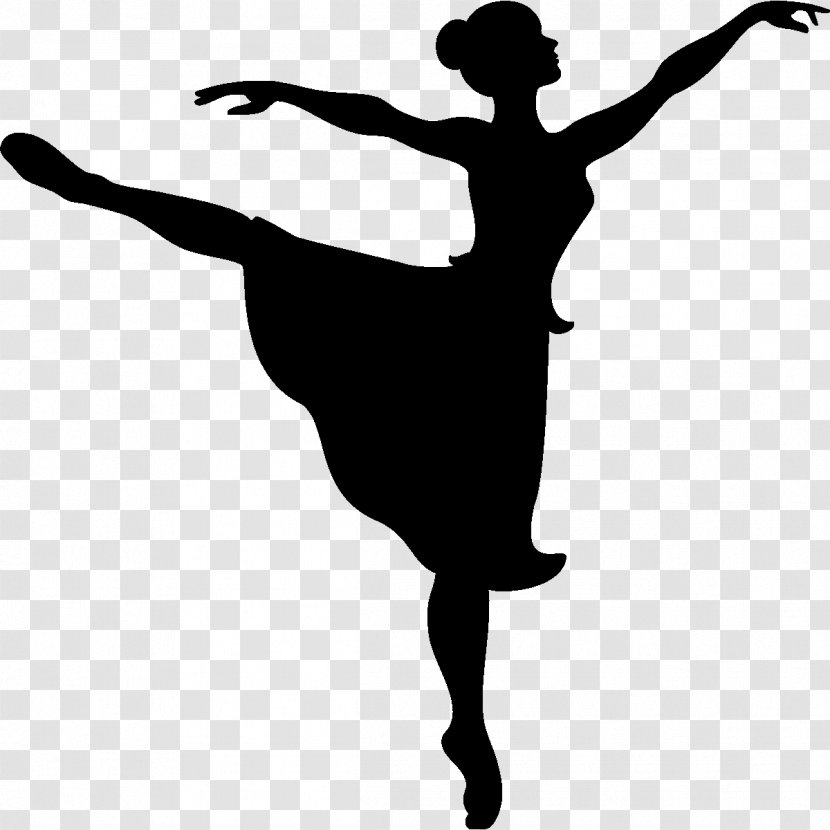 Ballet Dancer Silhouette Clip Art - Frame - Silhouettes Transparent PNG