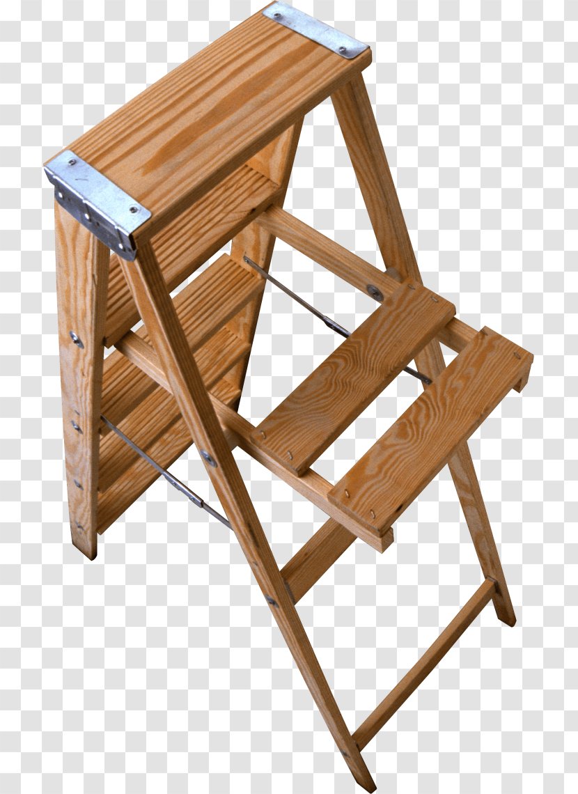 Ladder Stairs Wood Clip Art - Architectural Engineering Transparent PNG