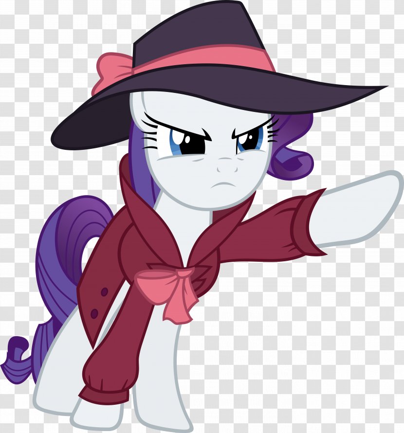 Rarity My Little Pony Horse Detective - Tree Transparent PNG
