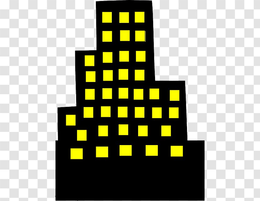 Clip Art Skyscraper Building Image - Silhouette - Tower Transparent PNG