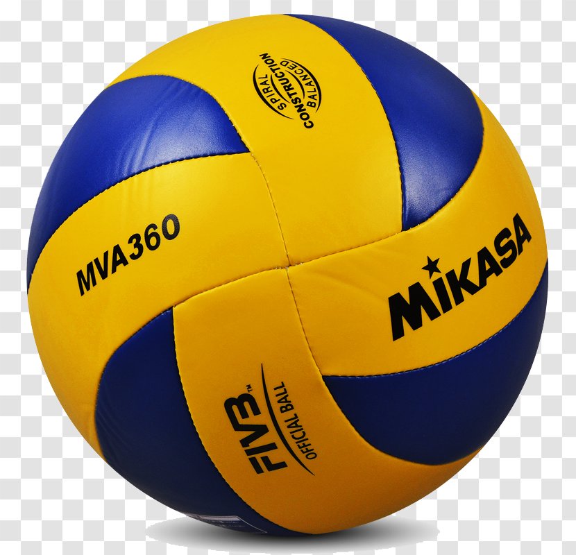 Mikasa Sports Volleyball Molten Corporation Basketball - Football - Yellow Blue Transparent PNG